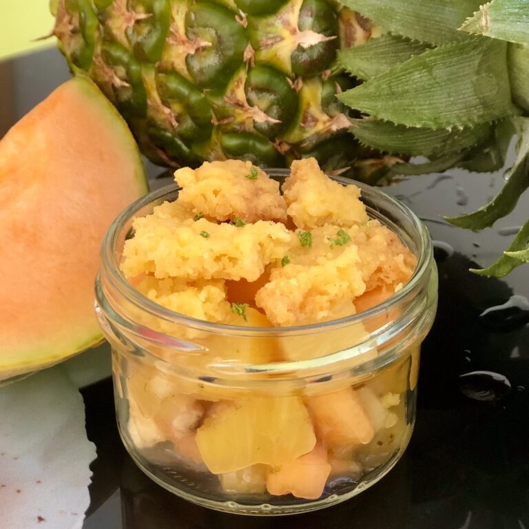 crumble ananas